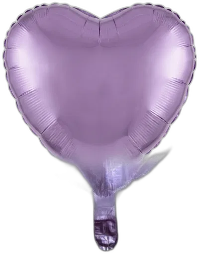Pearl Pastel Lilac Heart XL
